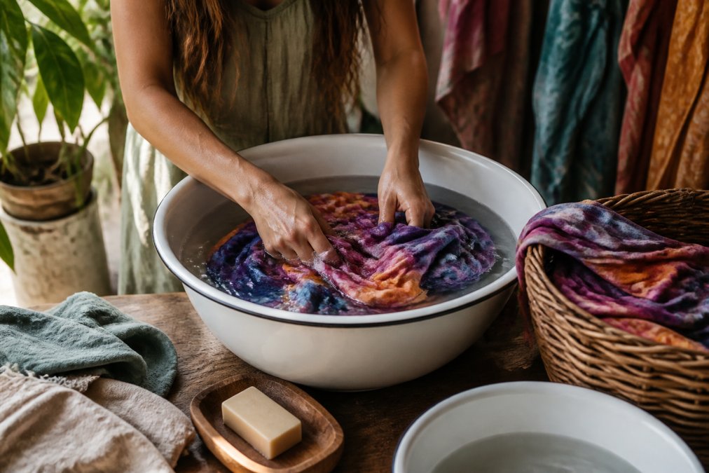 How to Wash Hand Dyed Bohemian Clothing