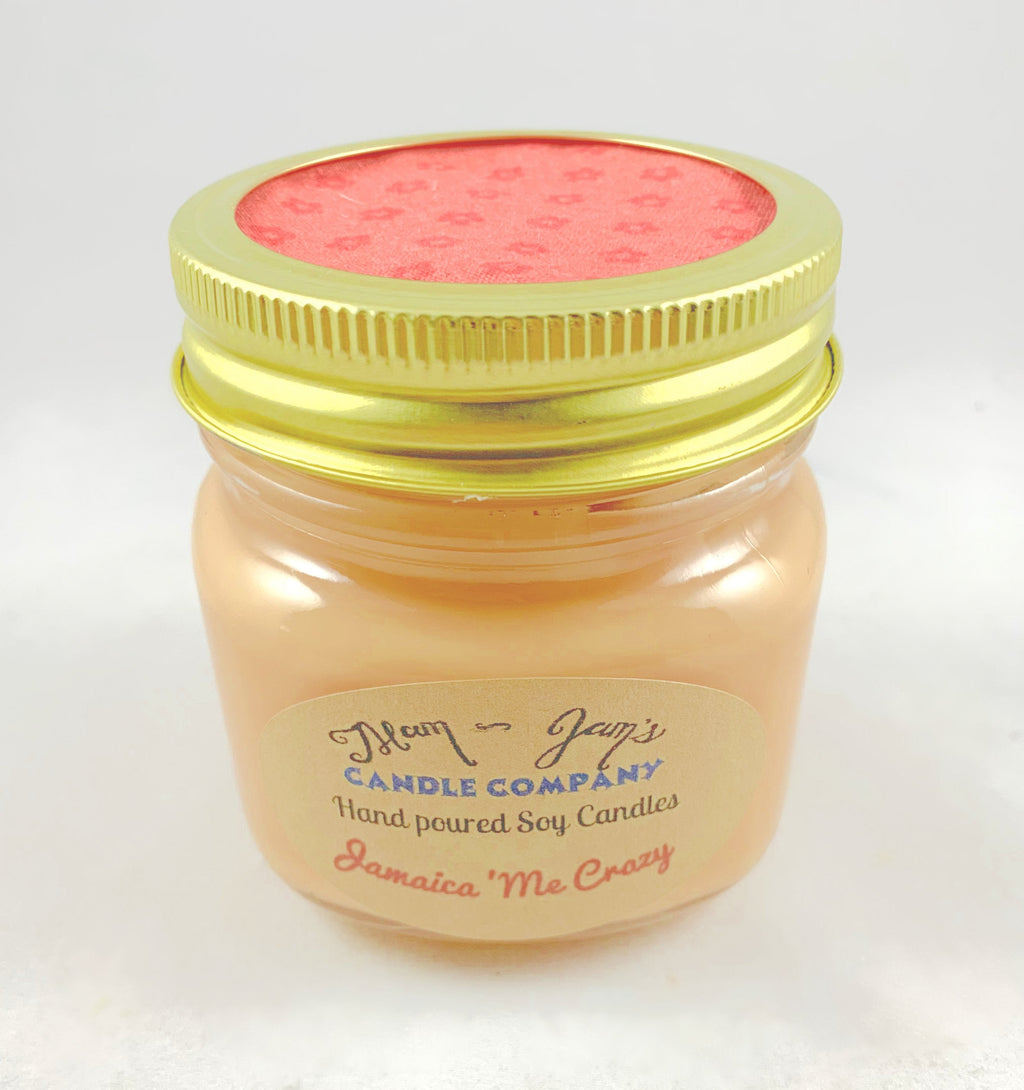 Jamaica Me Crazy Soy Candle – Tropical & Exotic Scent | Mam Jam’s