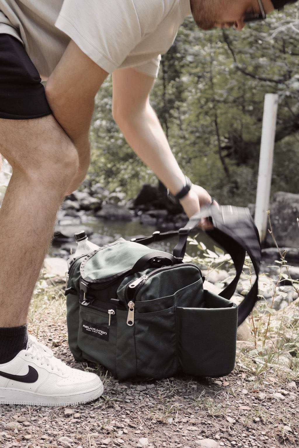 Revolution Mini Deluxe V3 Disc Golf Bag - Onyx