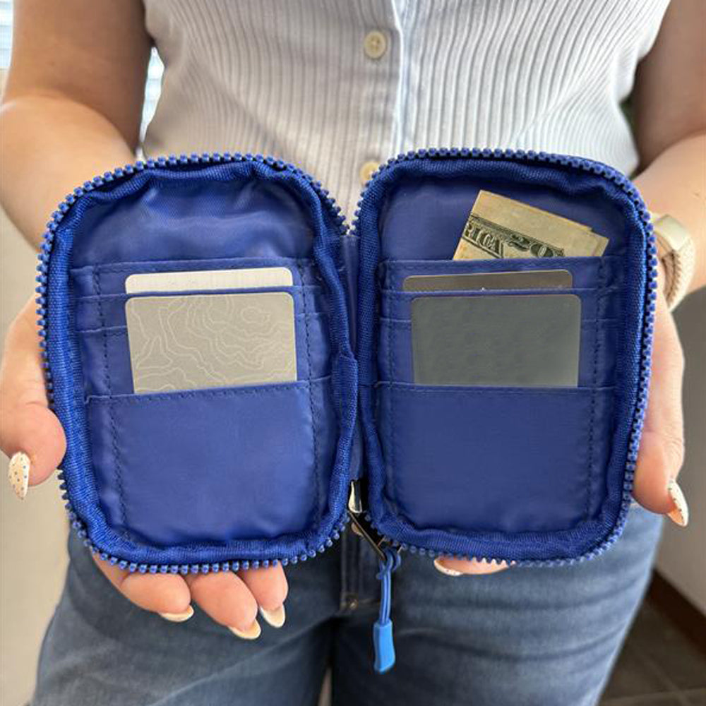 Active Recycled RFID Double Pouch