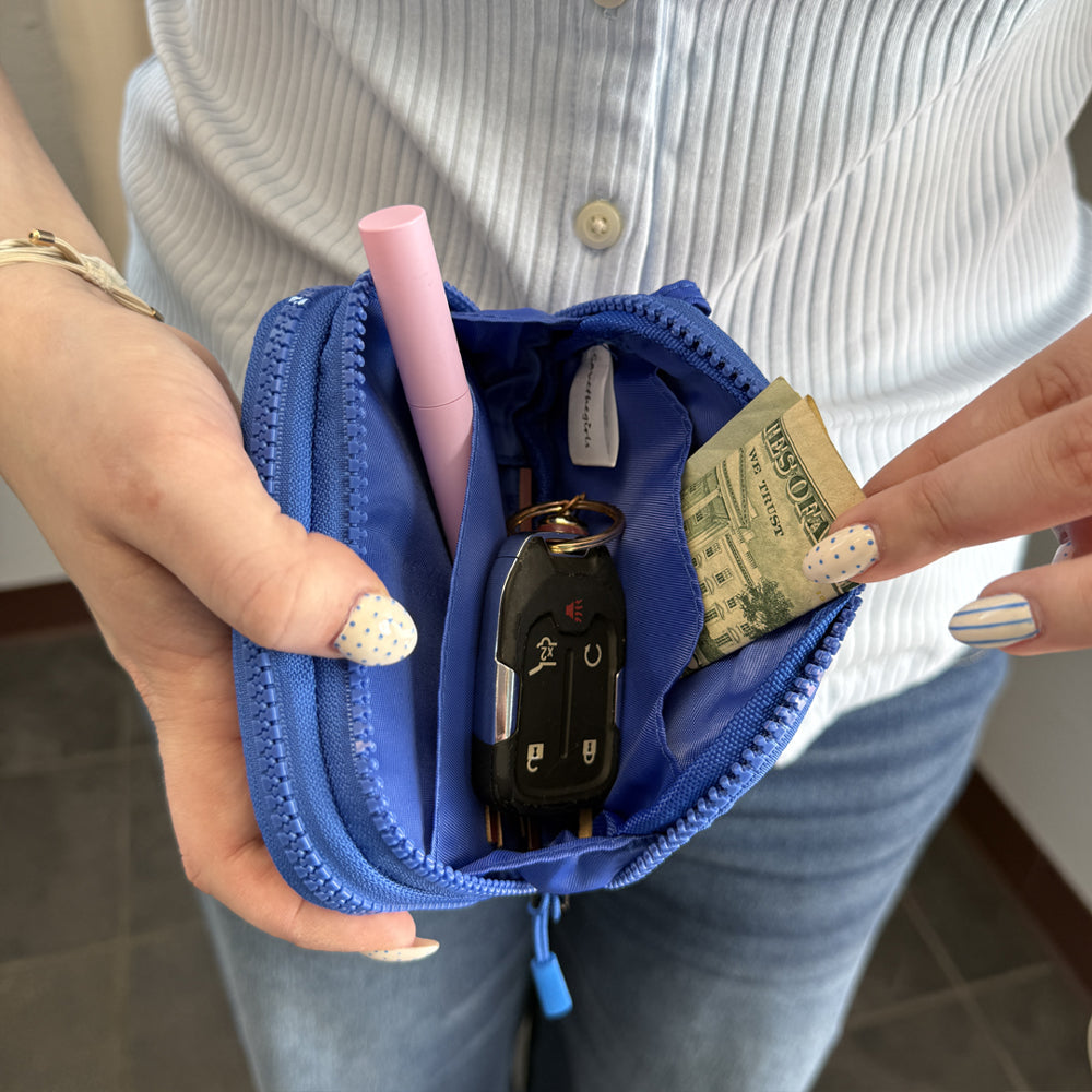 Active Recycled RFID Double Pouch