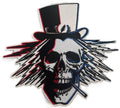Electric Skull Patch 6"