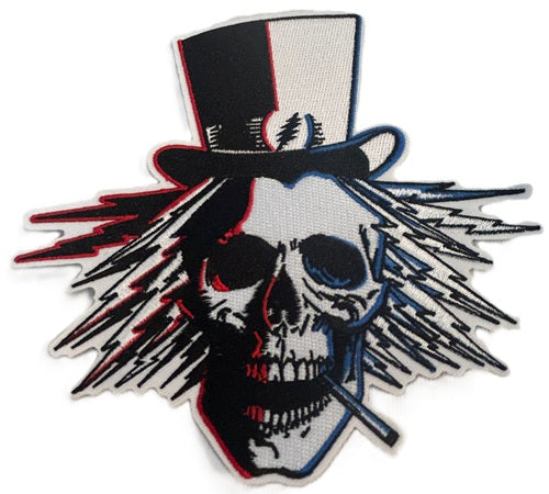 Electric Skull Patch 6"