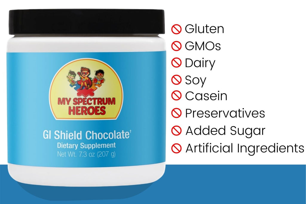 GI Shield Powder for Kids – Gut Lining Support