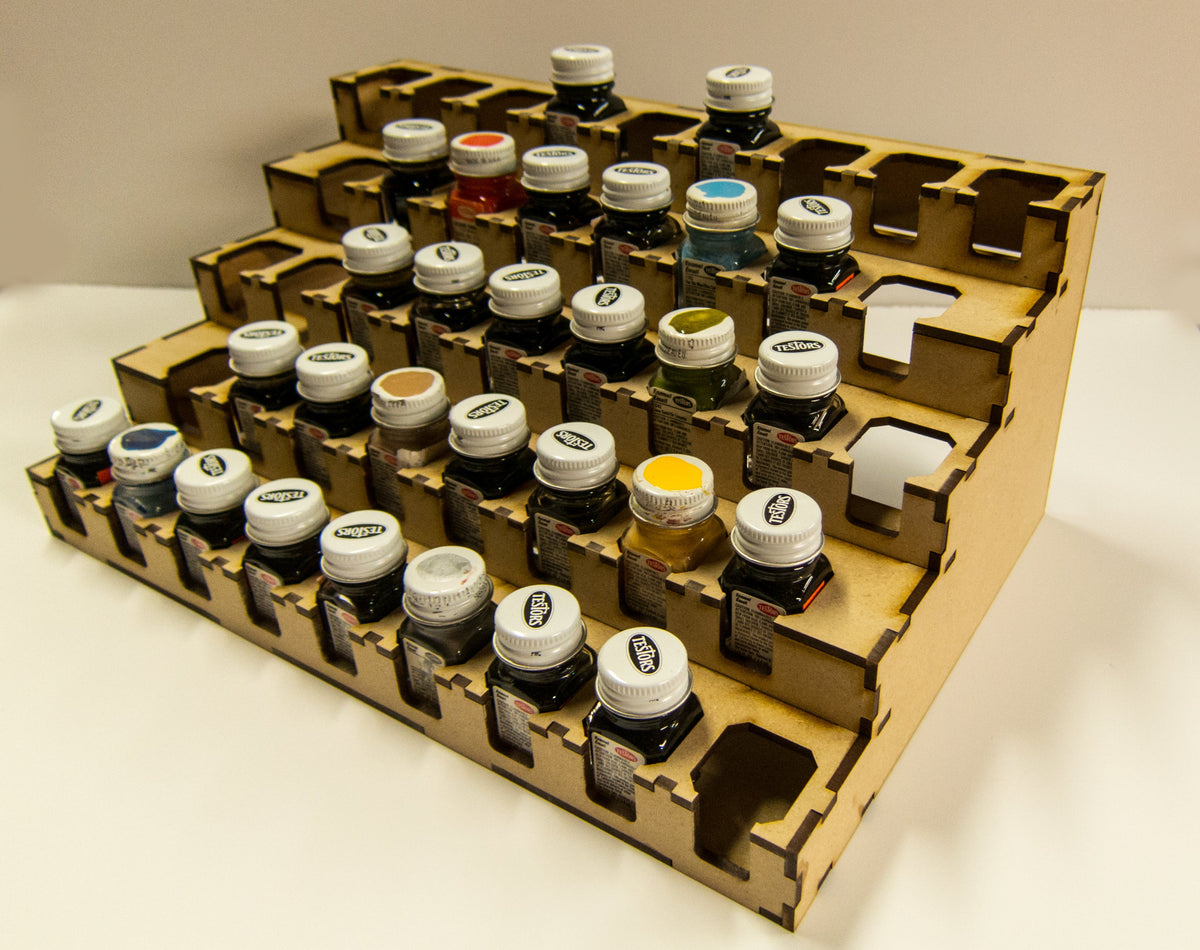 Paint Rack - Testors Square Enamels