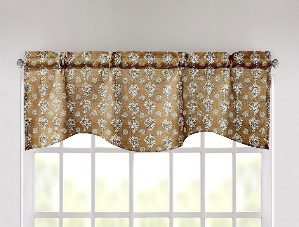 DaDalogy Paisley Dreams Floral Bed in a Bag Set - Olive Brown