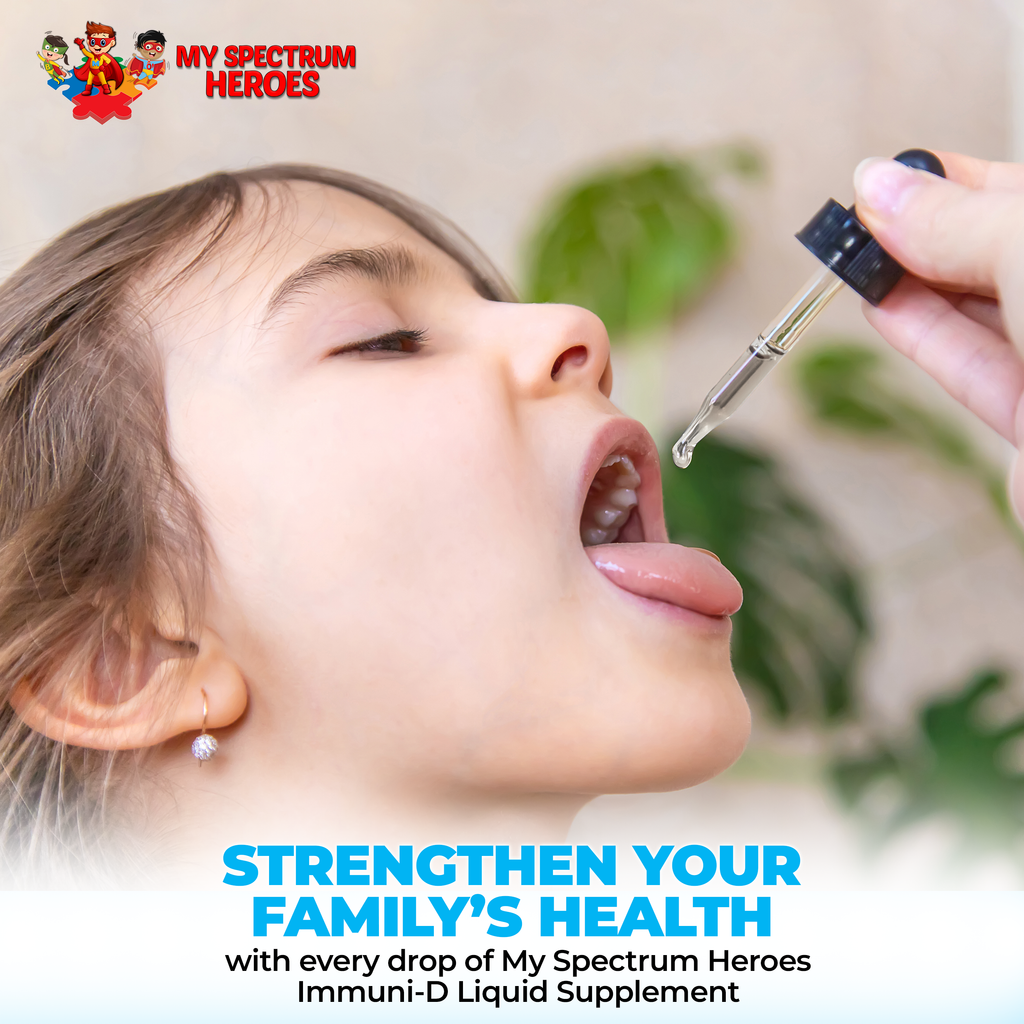 Immuni-D Liquid – Kids Vitamin D3 Drops