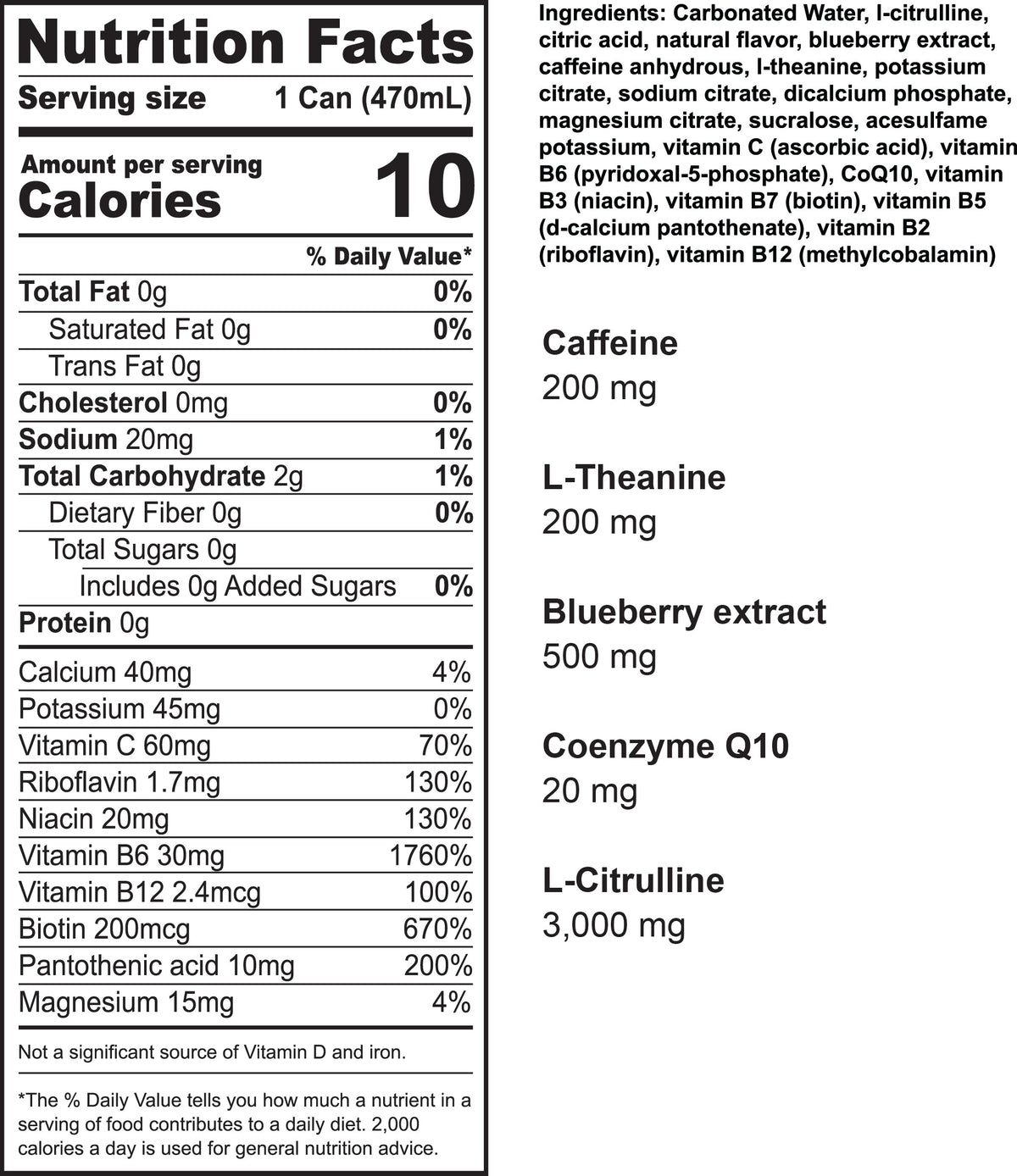 the Energy Drink™ Berry Breeze 12-Pack