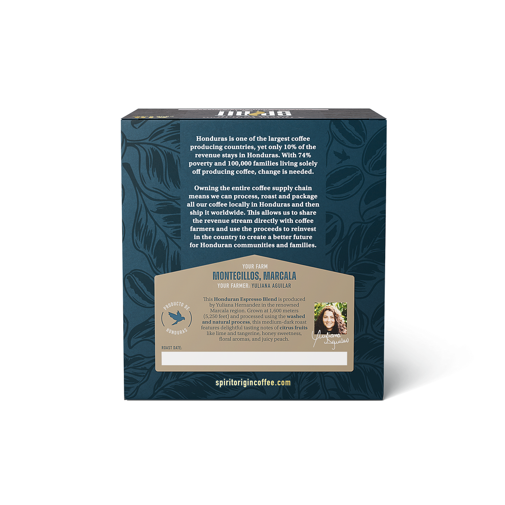 Single-Serve Pour-Over Drip Coffee Bags – Espresso Blend Specialty Coffee (10-Pack)