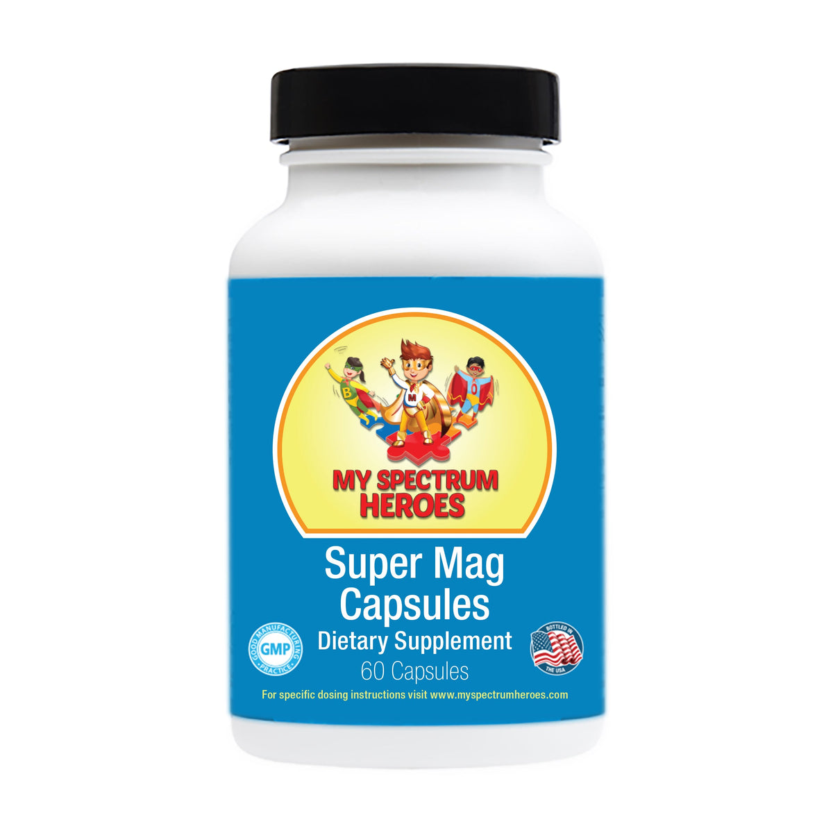 Super Mag Powder – Kids Magnesium (Strawberry)