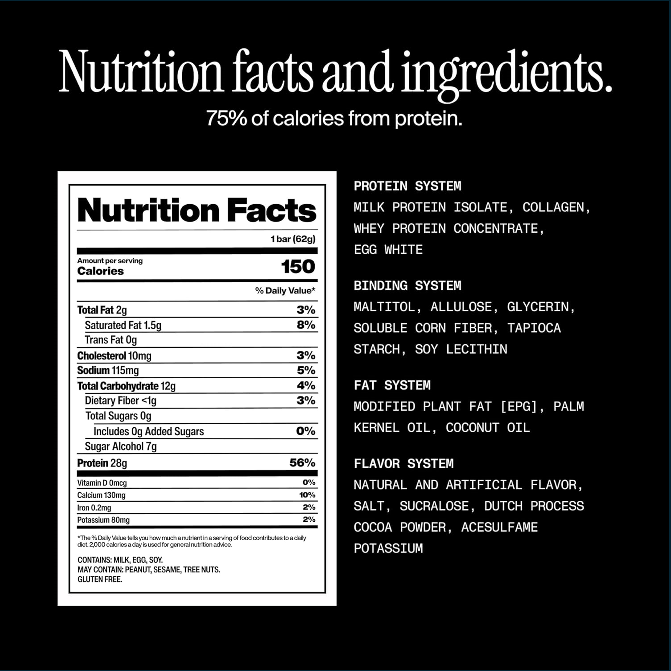 David High Protein Bars, 12 Bars