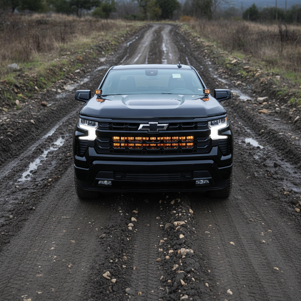 2022+ Chevrolet Silverado 1500 Ditch Lights